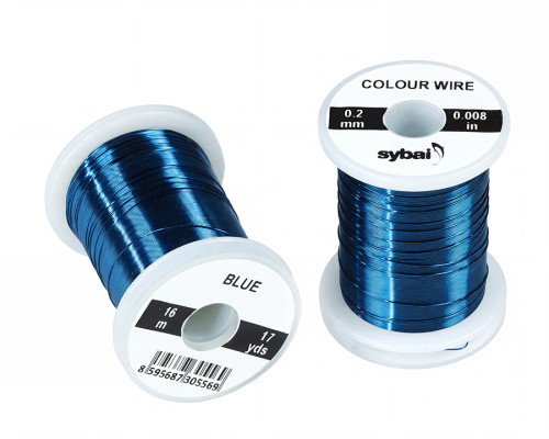 Colour Wire, 0.2 mm, Blue